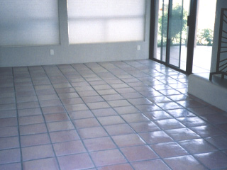 This flooring in Mesa Arizona is dull and discolored