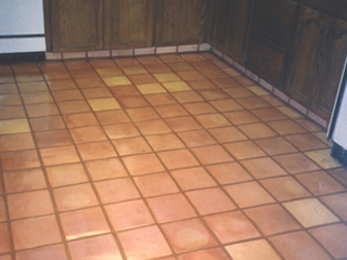 We were able to make the tiles shine again, leaving it looking new again with our cleaning service