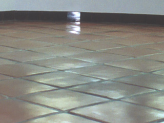 Tiling discolored and faded